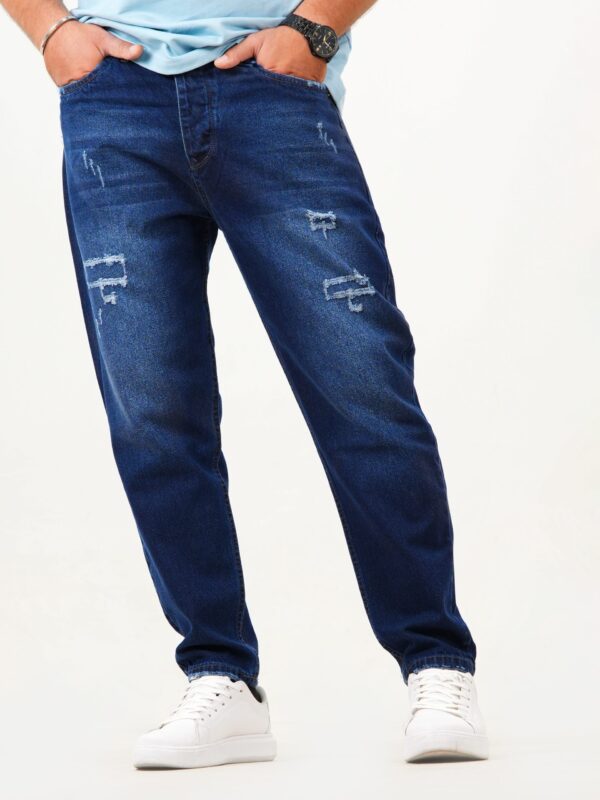شلوار مردانه جین مام کد 100101 D 103