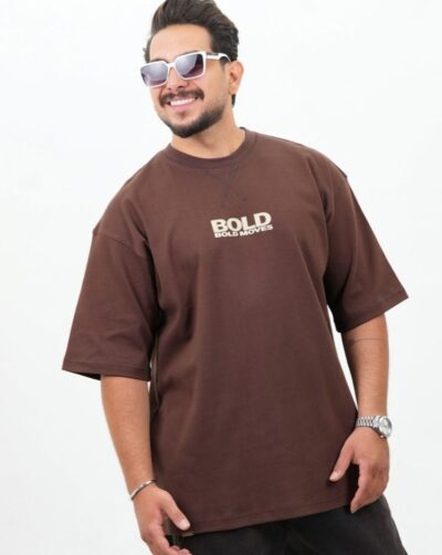 قیمت و خرید تیشرت مردانه پنبه دو رو BOLD پوآنو کد 30285 F201