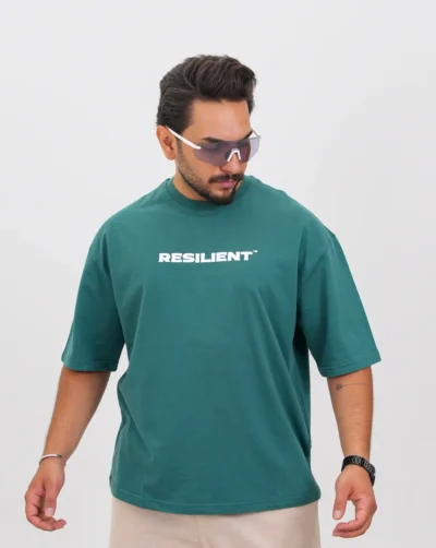 قیمت و خرید تیشرت مردانه پنبه دونخ طرح RESILIENTکد 30294