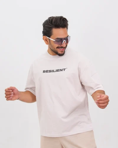 قیمت و خرید تیشرت مردانه پنبه دونخ طرح RESILIENTکد 30294