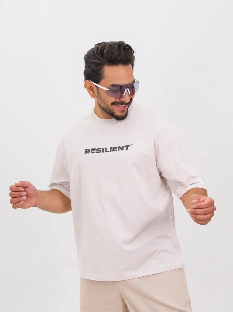 قیمت و خرید تیشرت مردانه پنبه دونخ طرح RESILIENTکد 30294