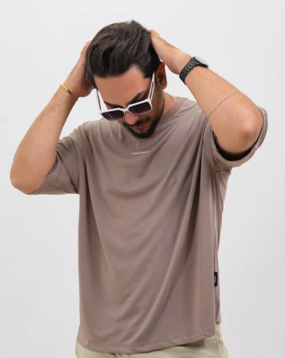 قیمت و خرید تیشرت مردانه پارچه OYSHO طرح CAN GO BACK ANDکد 30278