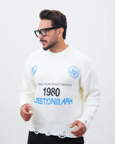 قیمت و خرید بافت مردانه زاپ دار طرح 1980 کد 50227