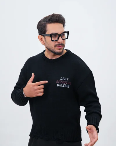 قیمت و خرید بافت مردانه زاپ دار طرح GALERIE کد 50227