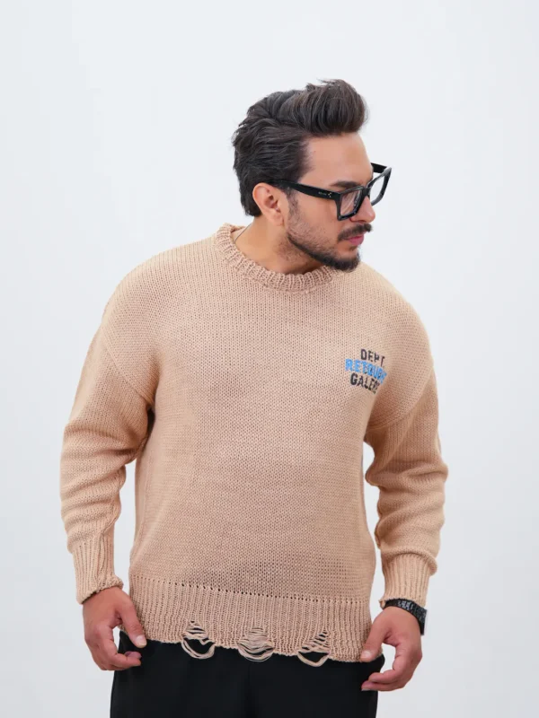 قیمت و خرید بافت مردانه زاپ دار طرح GALERIE کد 50227